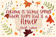 Autumn Lover Font, a Script Font by Dm Studio (Thumbnail 4 of 5)