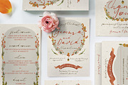 Autumn Floral Wedding Suite, an Invitation Template by BlueRobinDesignShop (Thumbnail 2 of 12)