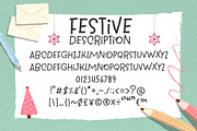 Festive Description Font, a Script Font by Nobu Collections (Thumbnail 7 of 9)