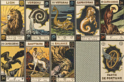 Vintage Tarot Card Illustrations, an Animal Illustration by Dene Studios (Thumbnail 6 of 7)