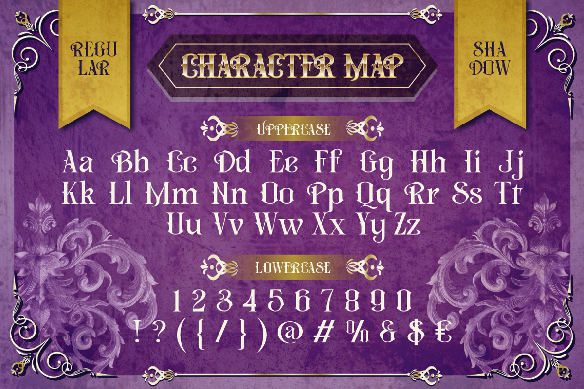 Valortha - Classic Victorian, a Serif Font by Burntilldead (Photo 2 of 11)