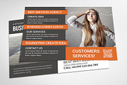 Corporate Business Postcard Template, a Card Template by AfzaalGraphics (Thumbnail 1 of 4)