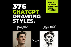 376 ChatGPT Drawing Styles, an Illustration by Sevenstyles