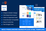 Rexio-Micro Freelancing Marketplace, a HTML Template by THESOFTKING (Thumbnail 1 of 3)