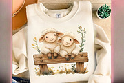 Cute Noah's Ark Watercolor Clip Art, an Illustration by Designworld (Thumbnail 9 of 9)