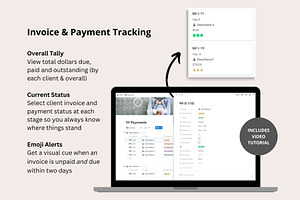 CRM Tracker Notion Template