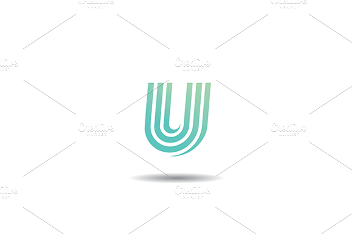 Letter U vector logo, a Branding & Logo Template by Urazovsky Design