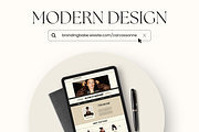 Wix Website Template Small Business, a Wix Template by Branding Babe Co. (Thumbnail 7 of 10)