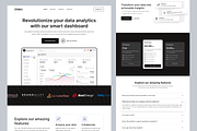 SAAS Landing Page Design, an UI Kit Template by UiDex (Thumbnail 3 of 4)