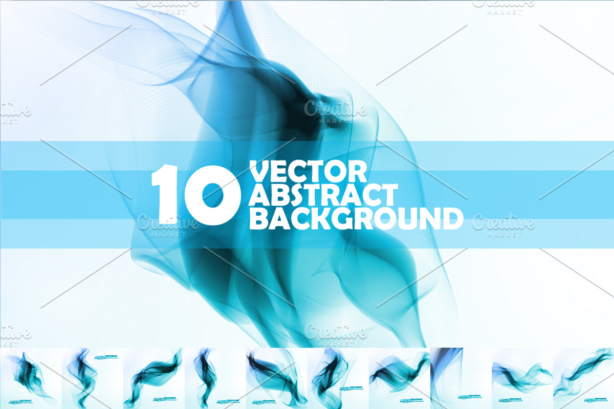 Abstract blue backgrounds, a Pattern Graphic by majcot (Photo 1 of 3)