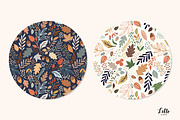 Autumn seamless patterns, a Pattern Graphic by Letto studio (Thumbnail 3 of 3)