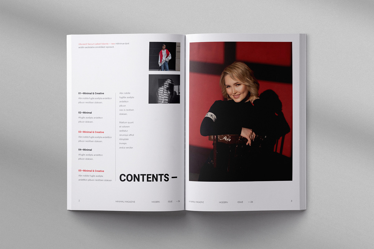 Magazine Template, a Magazine Template by ElvinPrint (Photo 5 of 17)