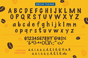 Decaf Please Font, a Sans Serif Font by Quirky Queen Media (Thumbnail 6 of 6)