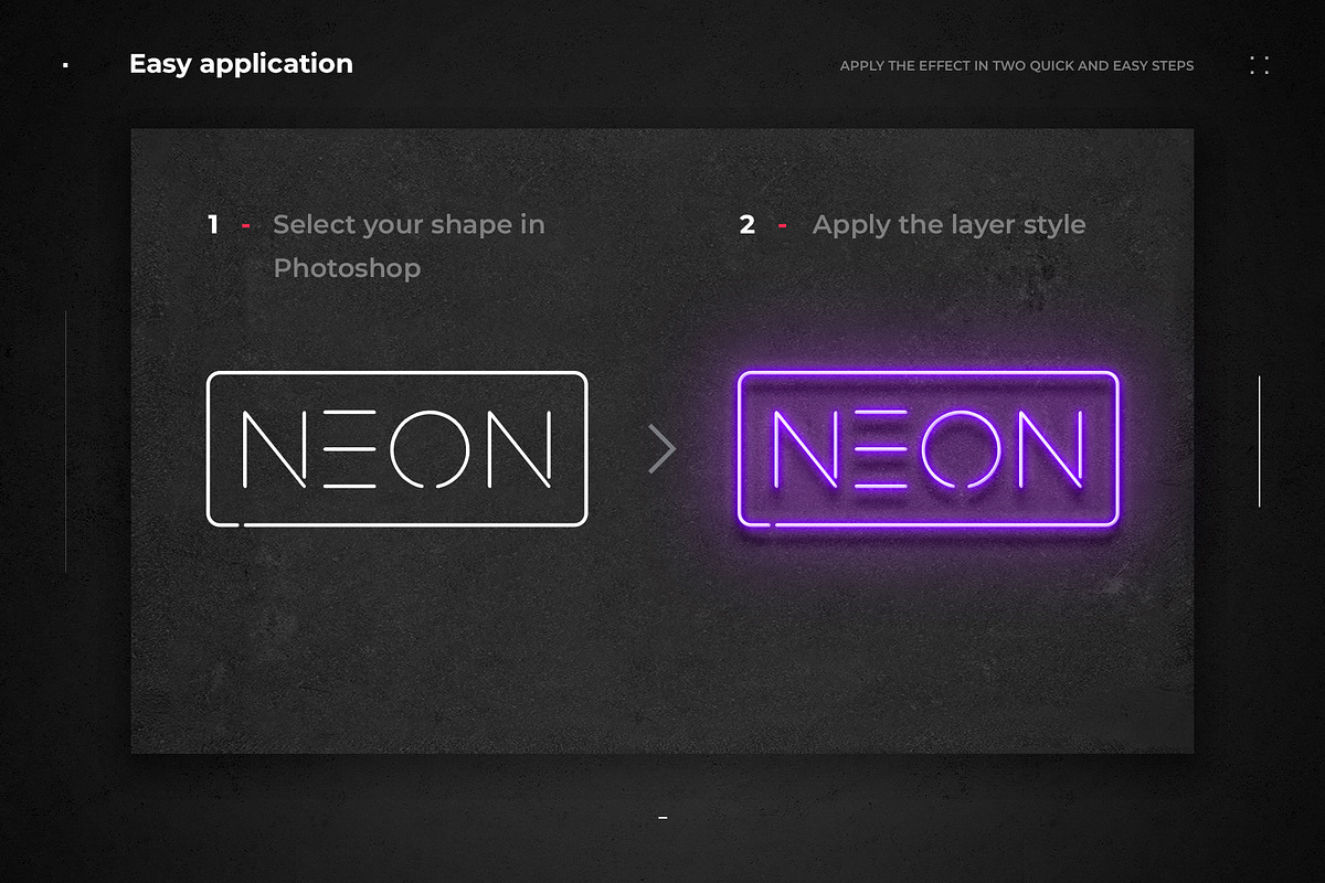Neon Layer Styles preview 2