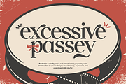 GC Rain Founds - Elegant Retro Serif, a Serif Font by Glyphonic (Thumbnail 9 of 15)