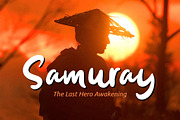 Tengura - Japanese Font, a Script Font by Fikry Alfatih (Thumbnail 4 of 6)