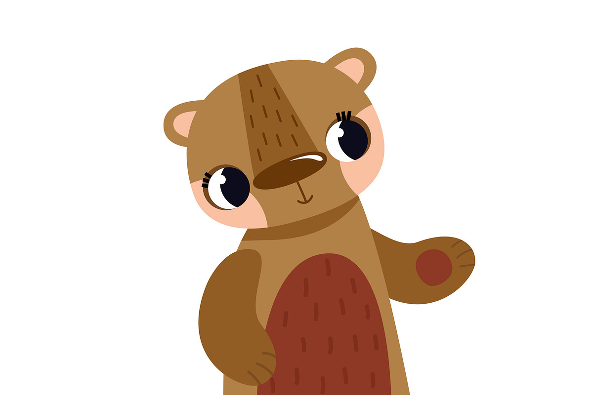 Cute Cartoon Forest & Safari Animal, an Object Graphic by the_myro (Photo 12 of 13)