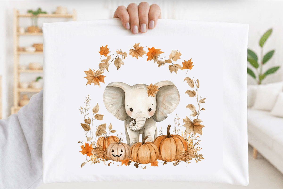 Halloween Elephant PNG Clipart, an Animal Illustration by SVGArt (Photo 5 of 5)