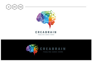 Creative Brain Logo