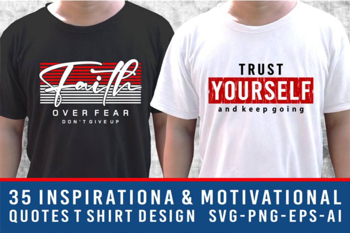 Quotes T shirt Design Bundle, a Graphic by D2PUTRI (Photo 11 of 17)