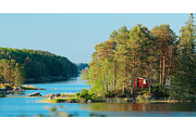 Sweden. Amazing Red Swedish Wooden, a Nature Photo by Our Amazing World (Thumbnail 1 of 2)