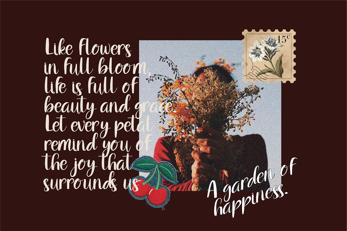 Elisora Script Font, a Script Font by Berdansabersama (Photo 6 of 9)