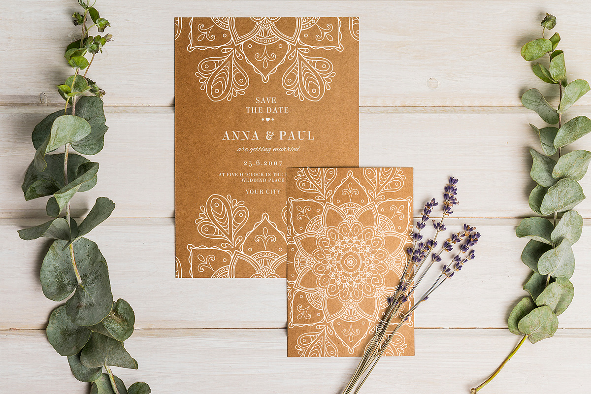Watercolor & Gold Floral Mandala, a Decorative Illustration by Papatongartist (Photo 6 of 9)