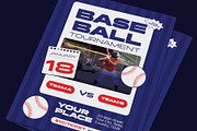 Baseball Tournament Flyer, a Flyer Template by graphicook (Thumbnail 2 of 3)