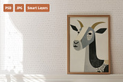 Whimsy Walls: Kids Frame Mockups Set, a Household Mockup by NikiArts (Thumbnail 4 of 9)