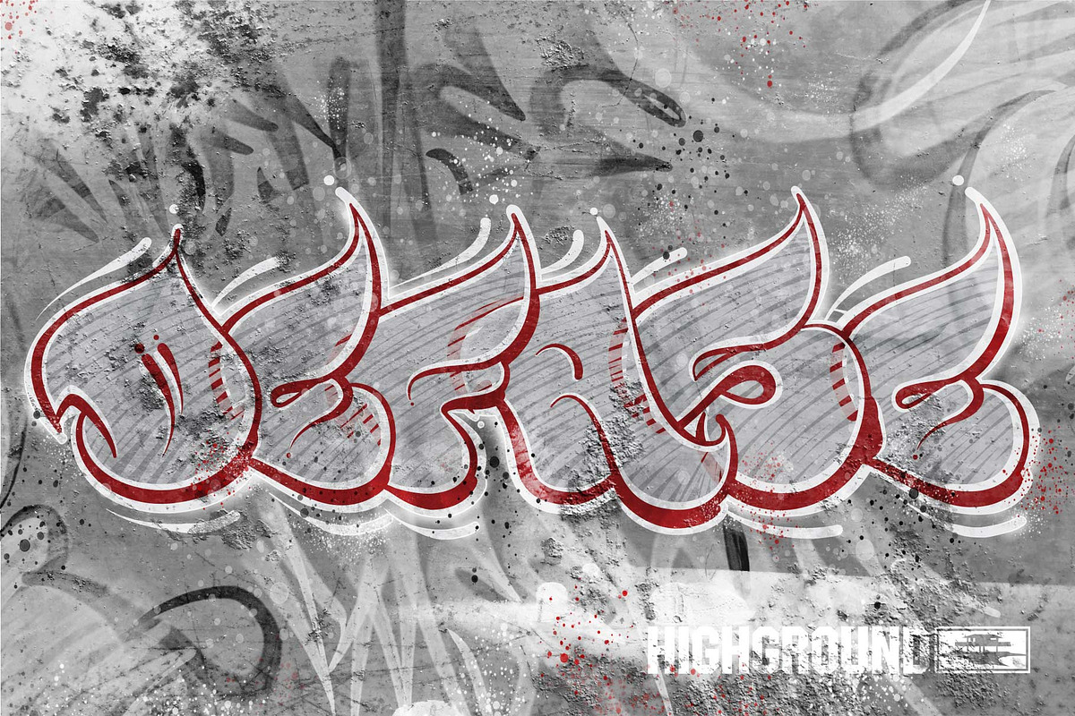 Graffiti Fonts | Defase Font Family, a Font by Graffiti Fonts® (Photo 1 of 4)