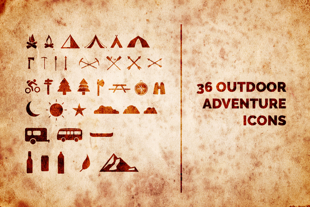 Outdoor Adventure Icons, an Icon by Calvin Weibel (Photo 3 of 3)