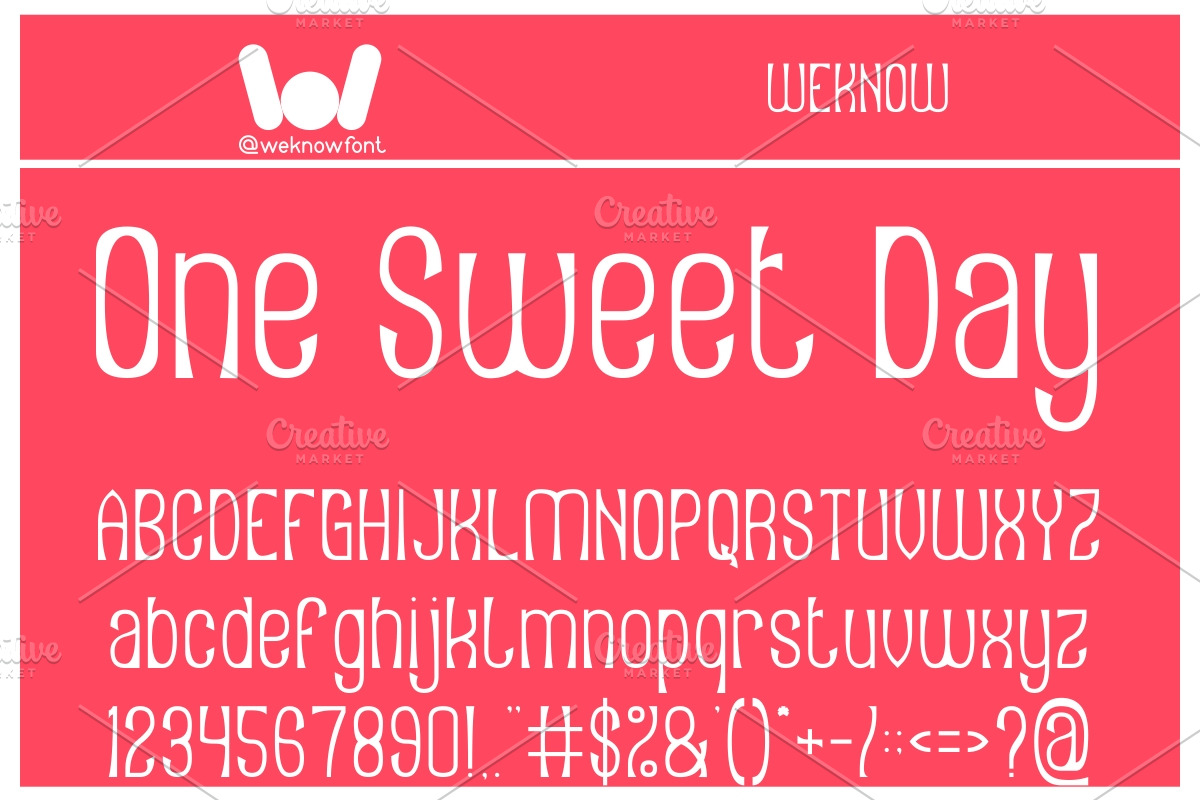 Beautiful Faces font, a Font by weknow (Photo 4 of 5)