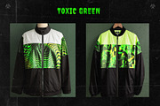 Toxic green seamless patterns pack, a Pattern Graphic by Gudiny (Thumbnail 3 of 8)