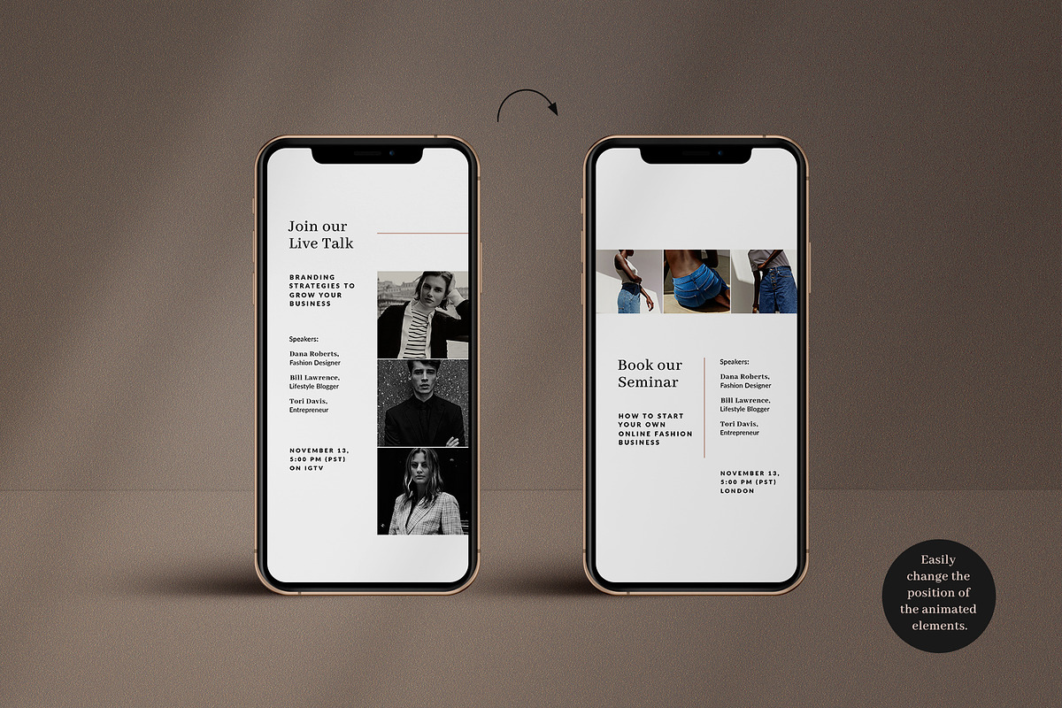 Animated Event Promo Instagram Pack, a Social Media Template by Ruby&Heart Studio (Photo 6 of 7)