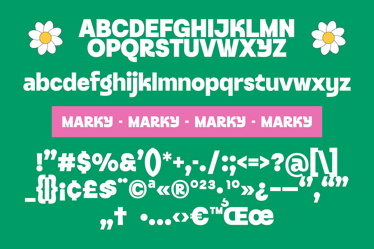 Marky Modern Bold Sans Serif Font, a Sans Serif Font by Jaruka (Photo 5 of 11)