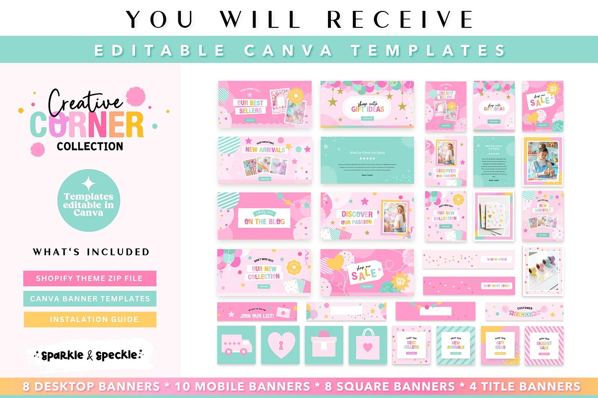 Party Shop Shopify Theme, a Shopify Template by Sparkle & Speckle (Photo 4 of 10)