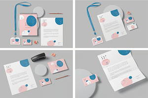 Premium Quality Stationery Mockup, an Advertising Mockup by megostudi0