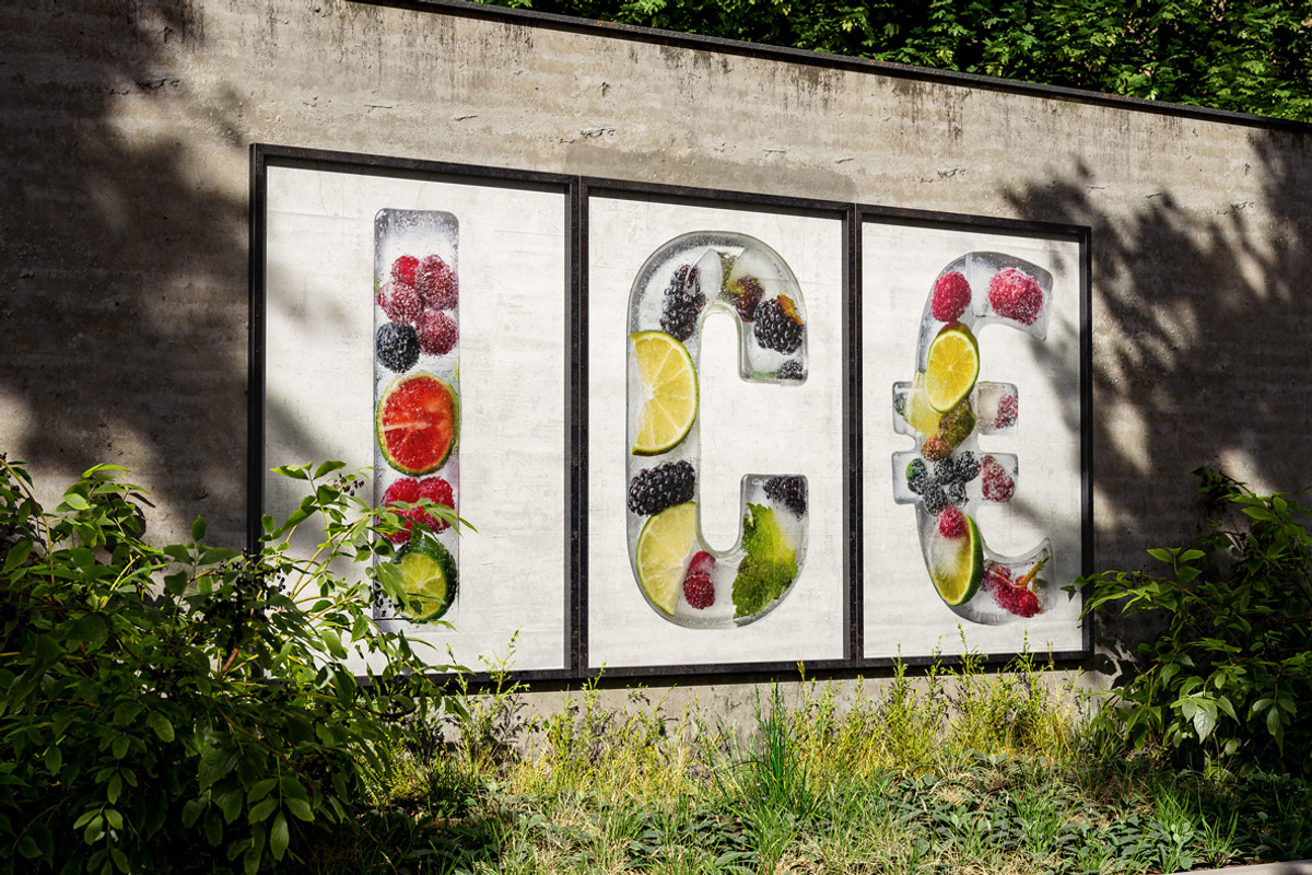 Berry Ice Cubes Font, a Sans Serif Font by Handmadefont (Photo 3 of 10)