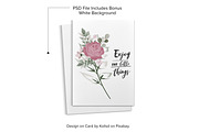 5x7 Greeting Card Mockup Set - PSD, a Product Mockup by MelissaBMockups (Thumbnail 7 of 12)
