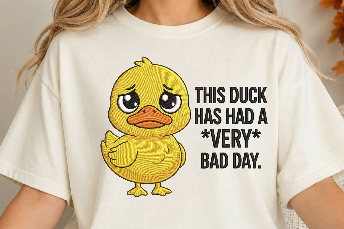 Funny Duck Bad Day PNG, a Seasonal Illustration by DreamCafeArt (Photo 3 of 6)