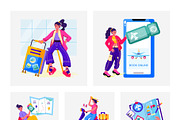 Travel Illustration Pack, a Transportation Illustration by Prosymbols (Thumbnail 7 of 8)