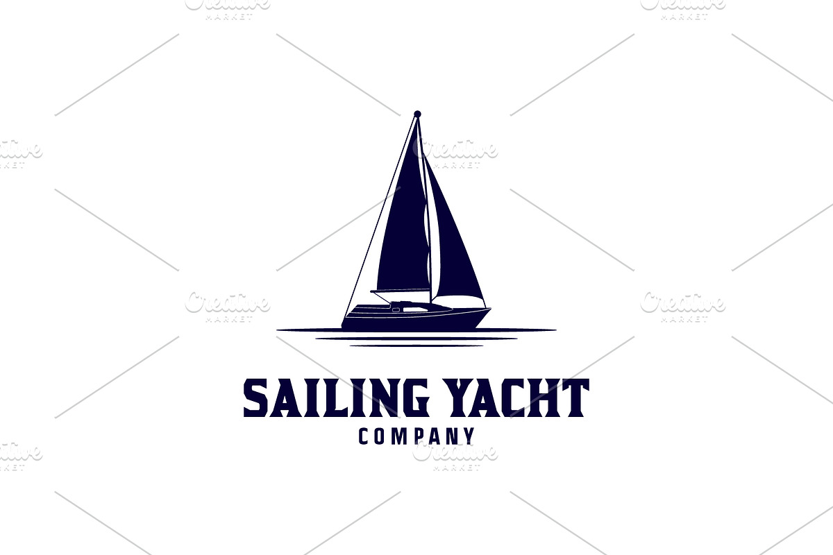 Sailing Yacht Logo, a Branding & Logo Template by Atlantis X Nurman Arbai (Photo 1 of 2)