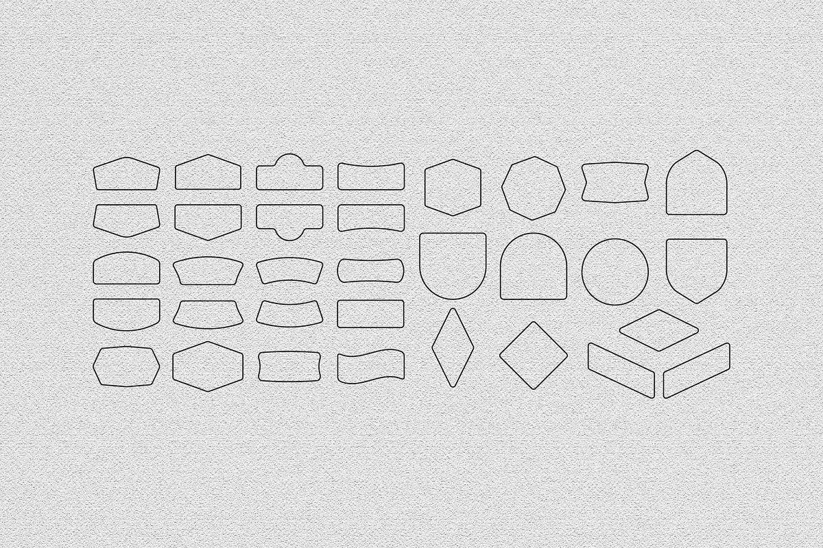66 Basic Vintage Shape for Procreate, a Brush Add-On by MuSan (Photo 3 of 3)