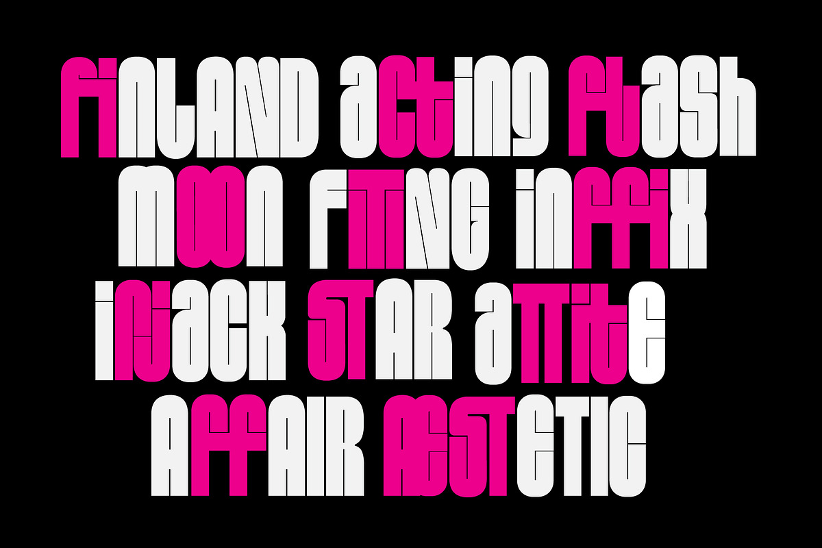 Moller Condensed, a Sans Serif Font by Fortunes Co (Photo 6 of 9)