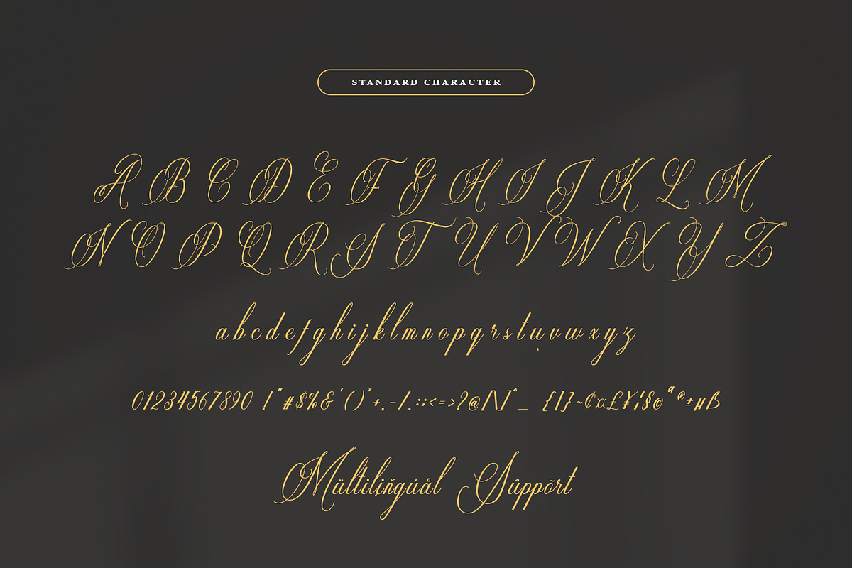 Cathialla calligraphy script font, a Script Font by nizarbagasm (Photo 7 of 9)