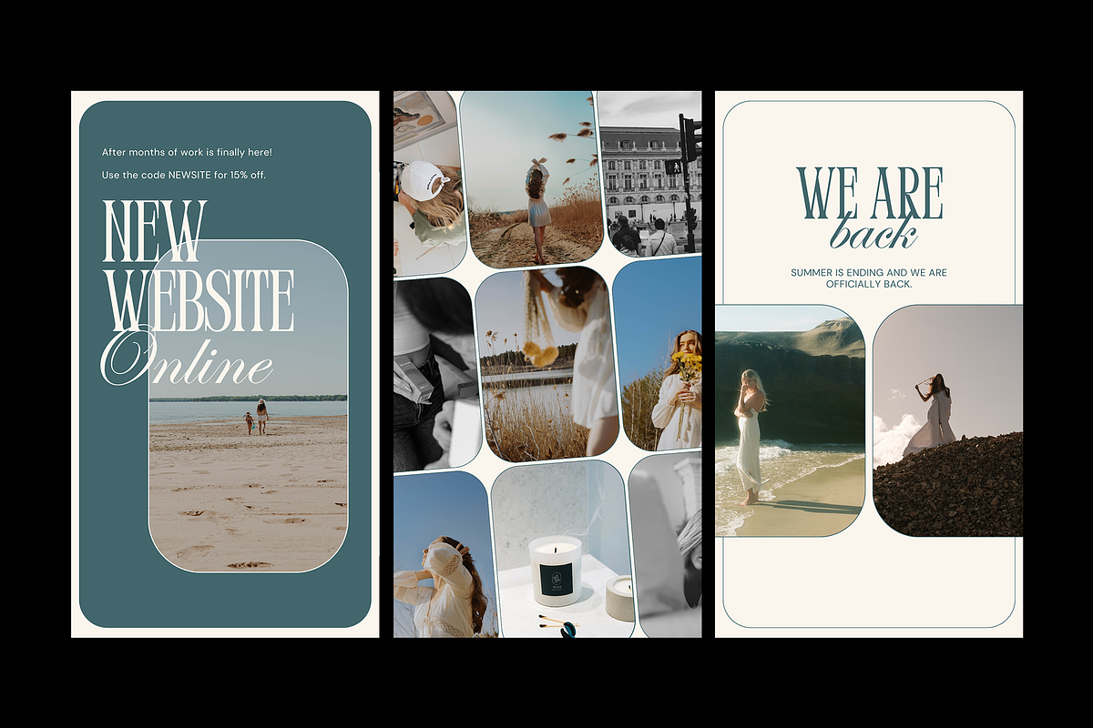 OPHELIA Social Media Kit Canva, a Social Media Template by Aire Studio (Photo 6 of 6)