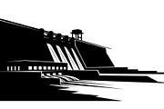 Hydroelectric Dam Power Silhouette, an Illustration by musafir_fashion (Thumbnail 16 of 16)