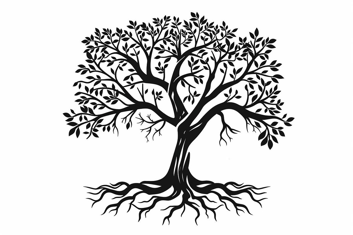 Decorative Tree of Life Bundle, an Illustration by hafijul (Photo 2 of 9)