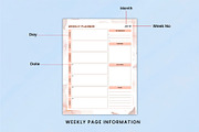 2026 Dated Weekly Planner Canva, a Stationery Template by Mustafiz (Thumbnail 2 of 5)