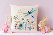 Spring Neutral Blue Clipart Png, an Illustration by RobertsArt (Thumbnail 5 of 7)